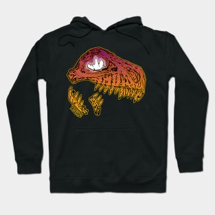 Mage Cat T-Rex Skull Hoodie